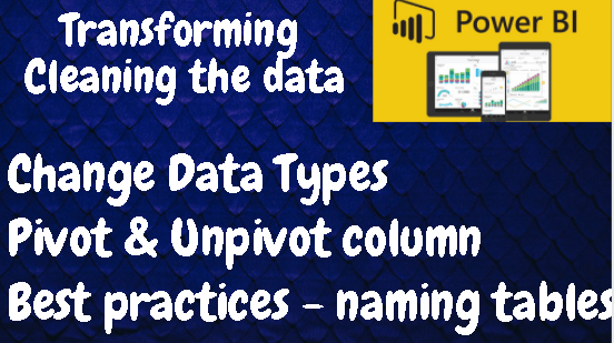 Clean and Transform data with Power BI&nbsp;Query