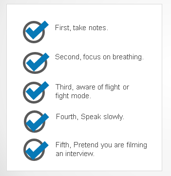 How to keep yourself from interrupting?