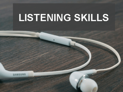 Improving Your Listening&nbsp;Skills